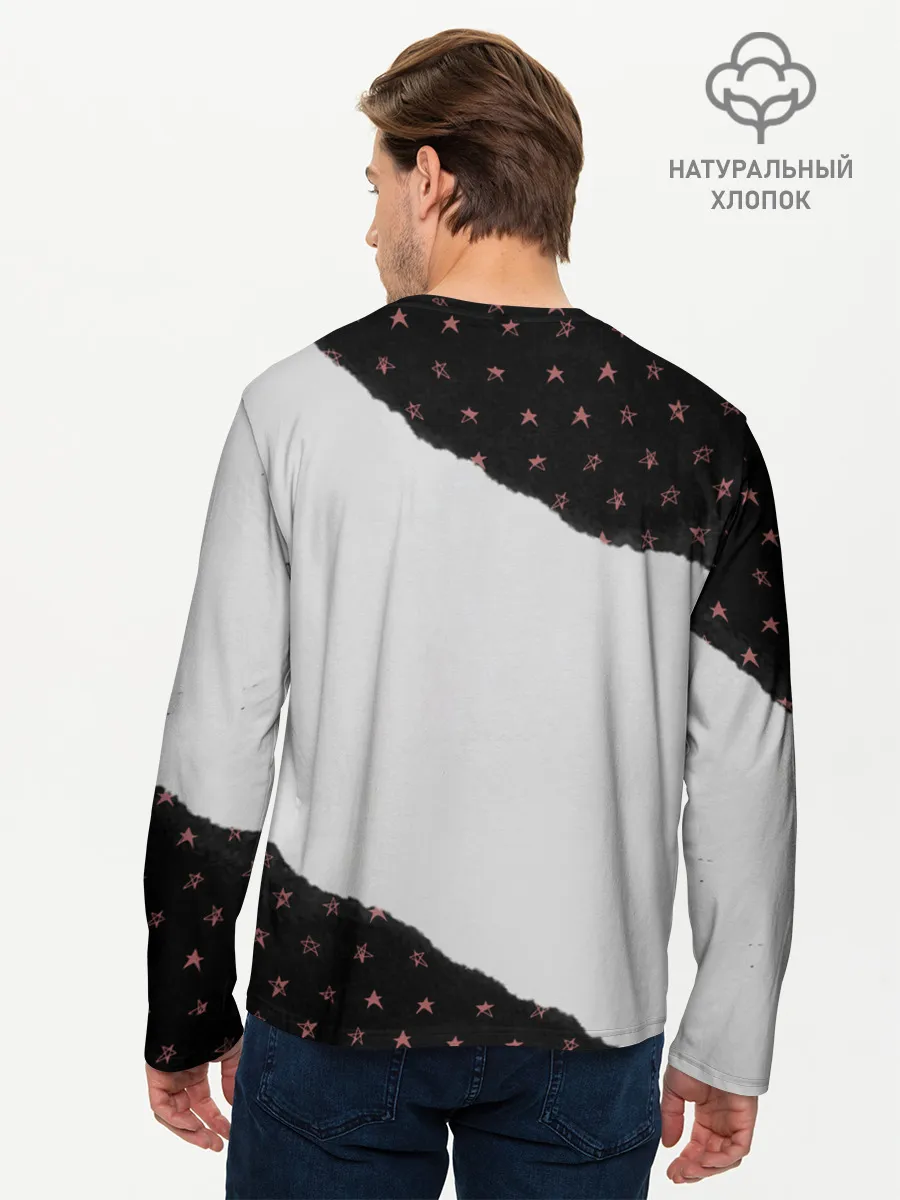 Мужской лонгслив базовый / ДЖИЗУС