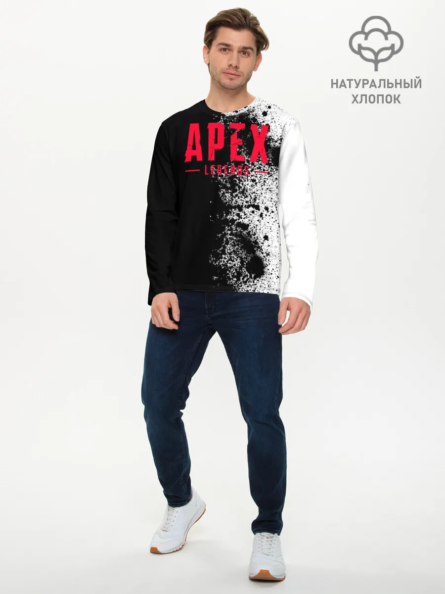 Мужской лонгслив базовый / апекс легендс