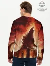 Мужской лонгслив базовый / GODZILLA