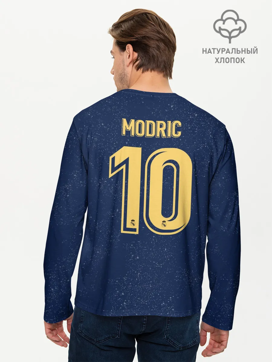 Мужской лонгслив базовый / Modric away 19-20