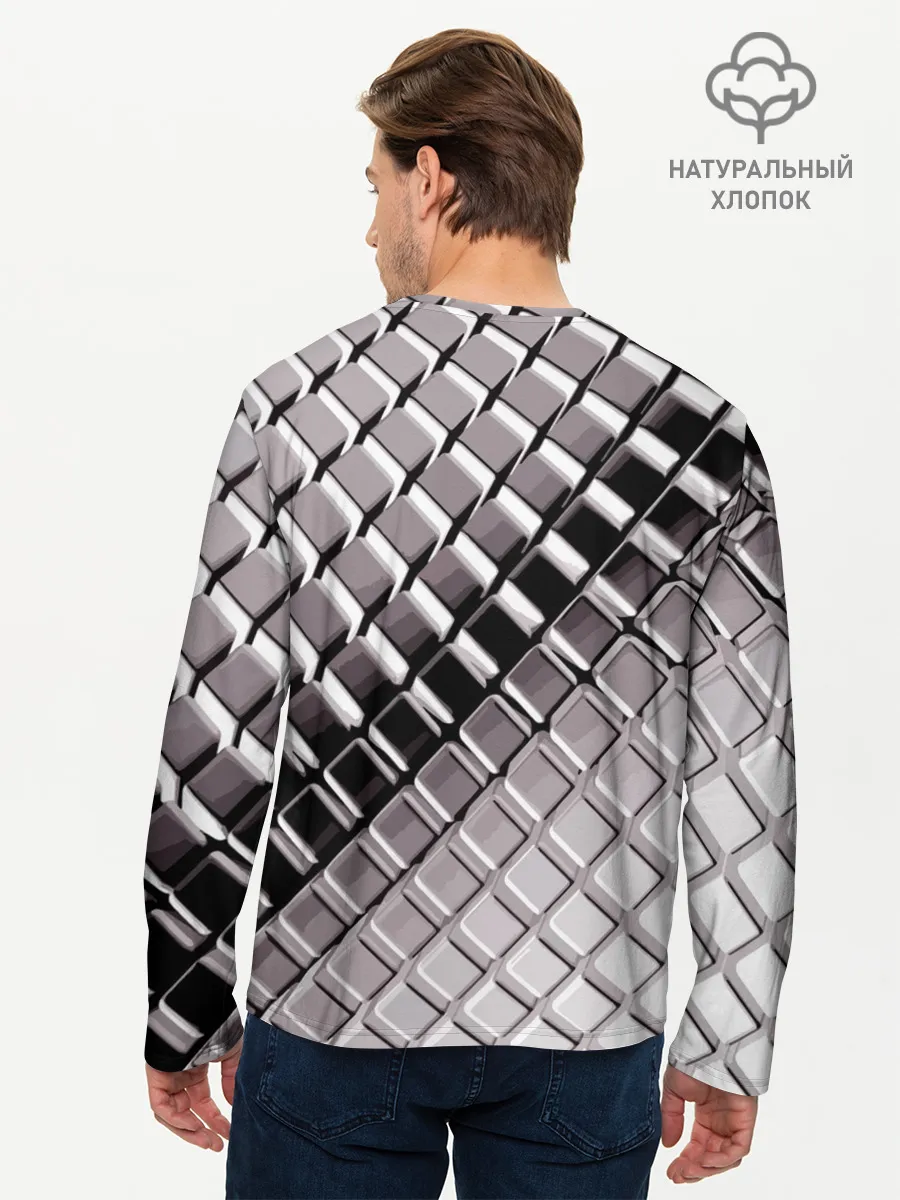 Мужской лонгслив базовый / BMW