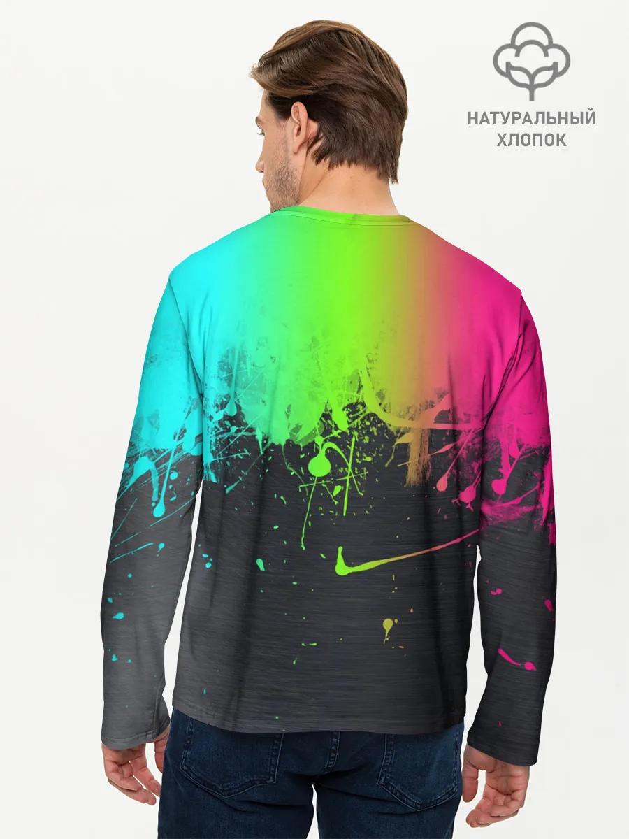 Мужской лонгслив базовый / Фосфор CS:Go