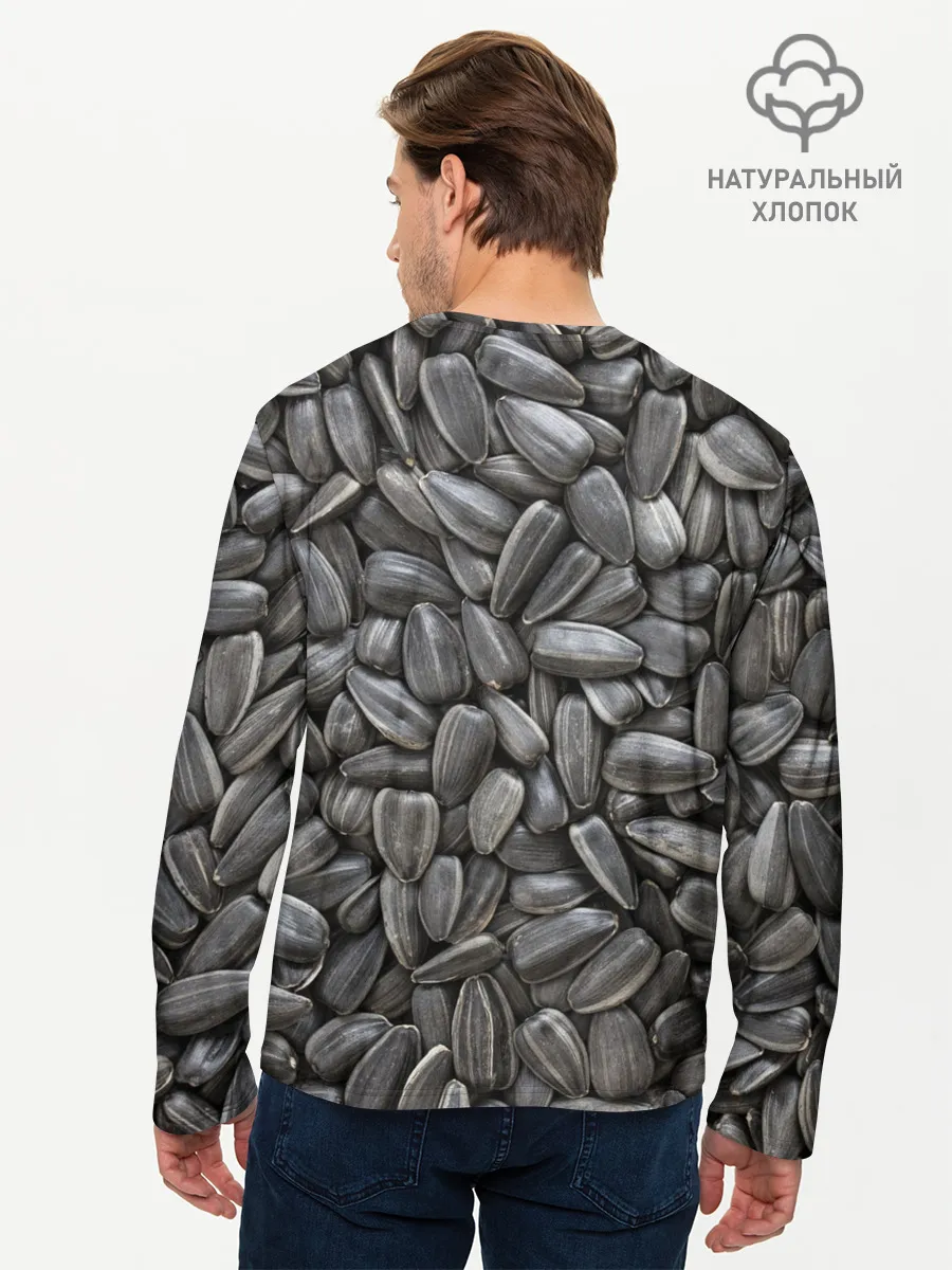 Мужской лонгслив базовый / Семечки