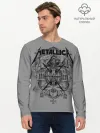 Мужской лонгслив базовый / Metallica