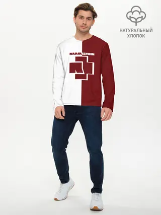 Мужской лонгслив базовый / Rammstein