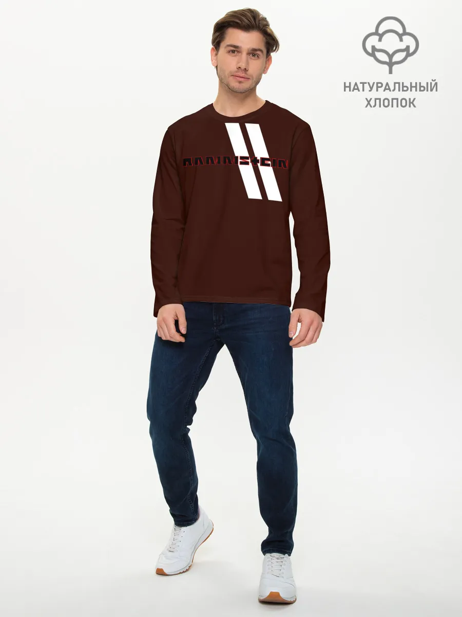 Мужской лонгслив базовый / Rammstein...