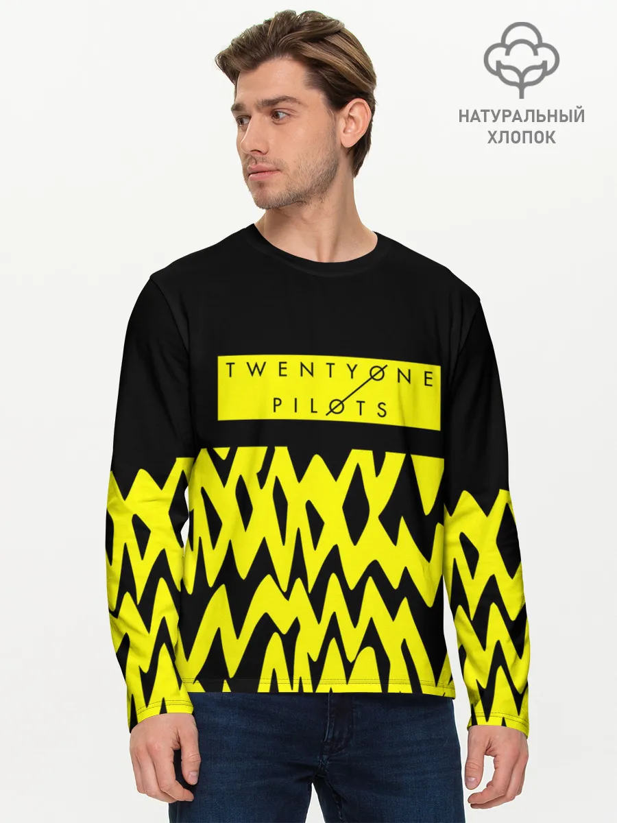 Мужской лонгслив базовый / Twenty One Pilots 12