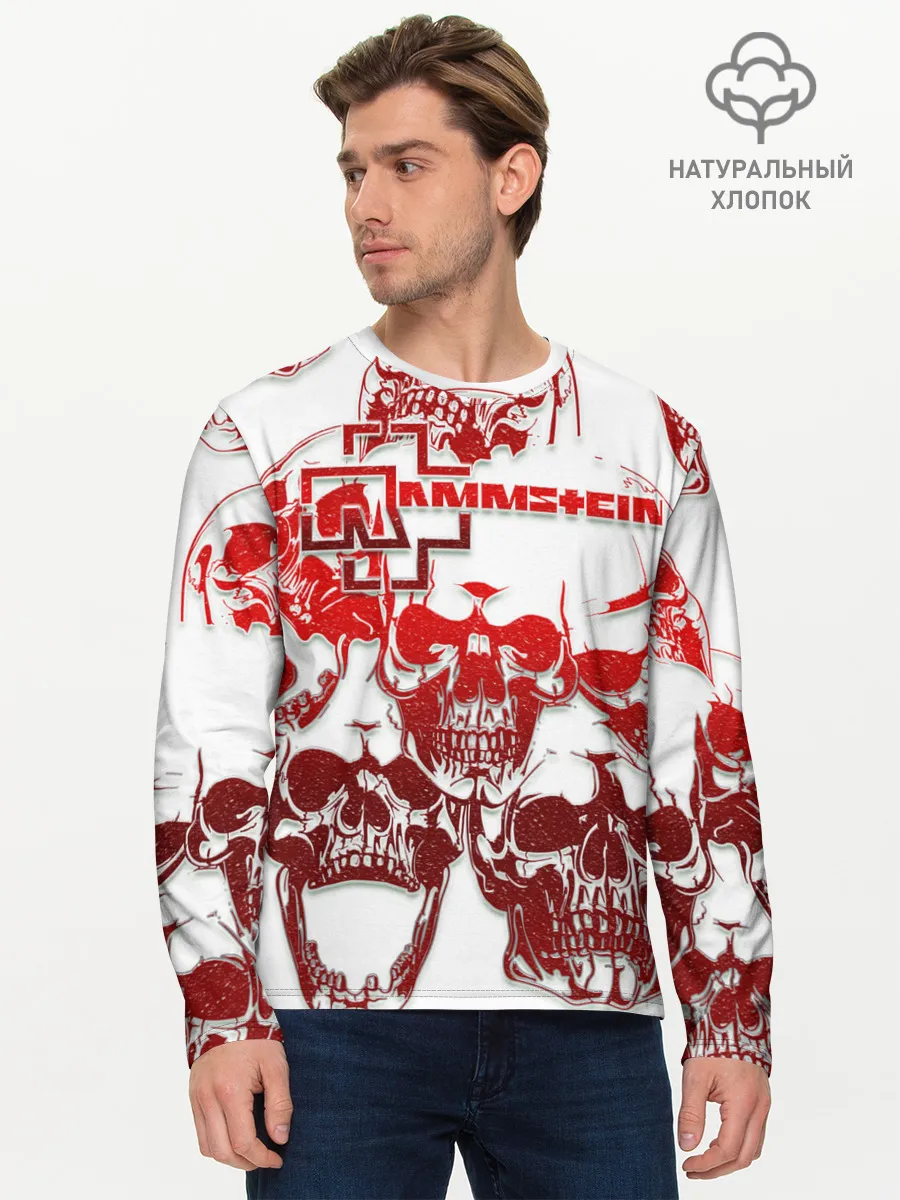 Мужской лонгслив базовый / Rammstein