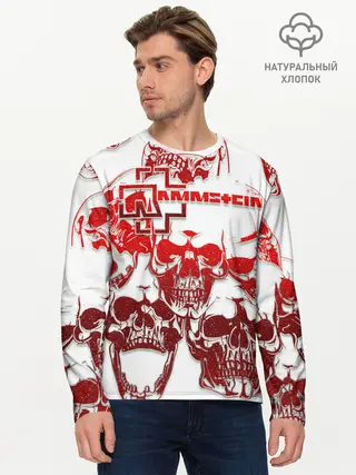 Мужской лонгслив базовый / Rammstein