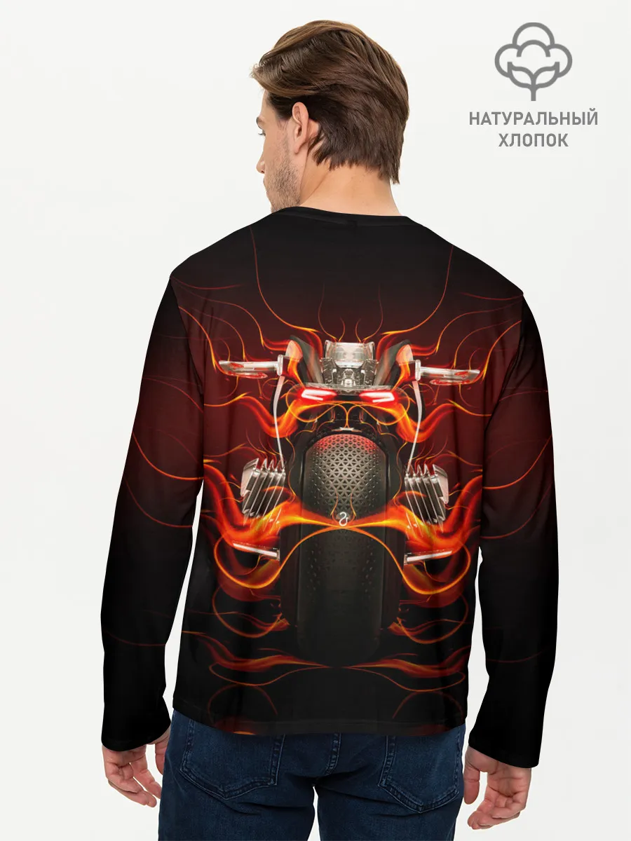 Мужской лонгслив базовый / Rammstein