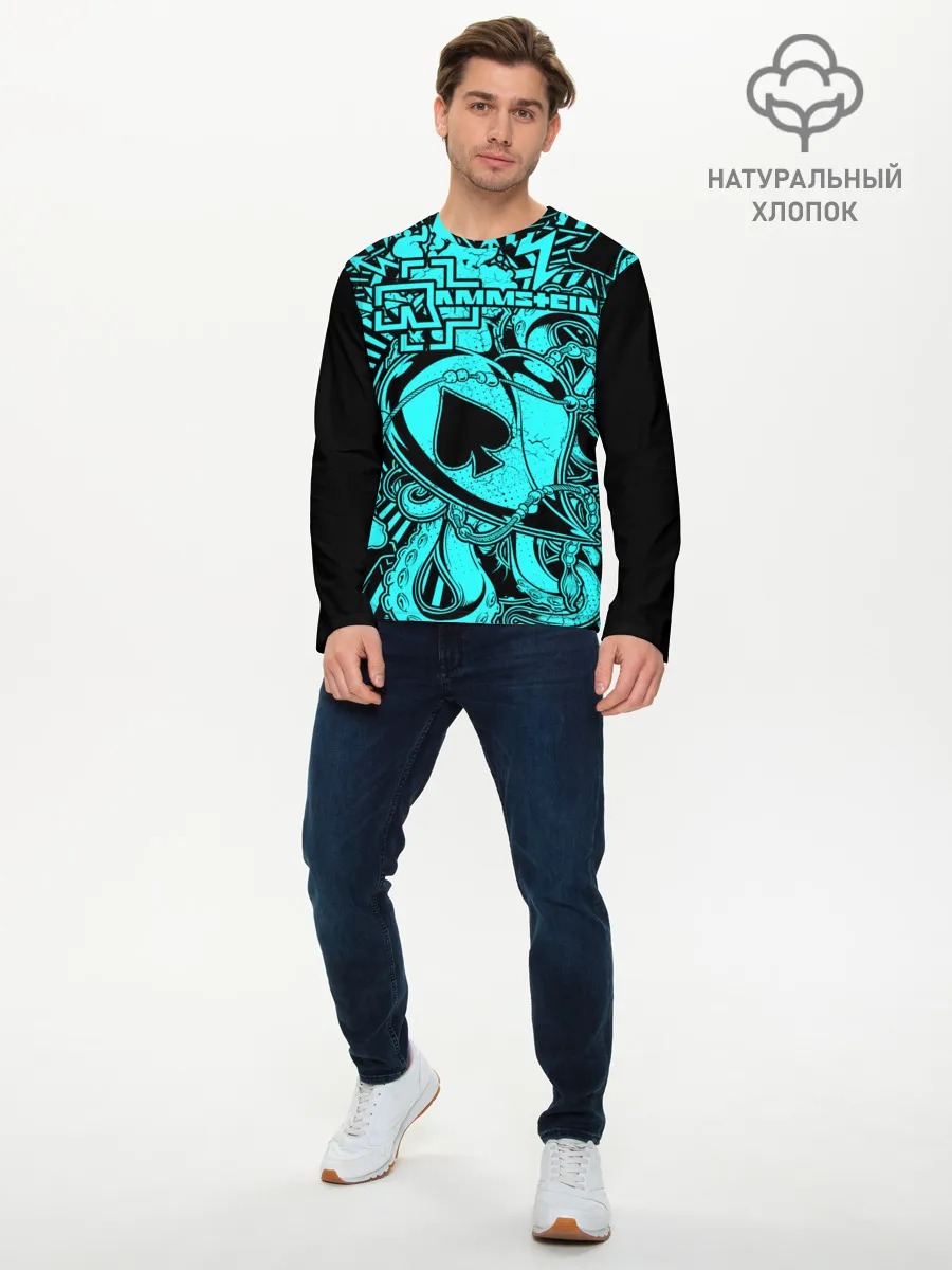 Мужской лонгслив базовый / Rammstein