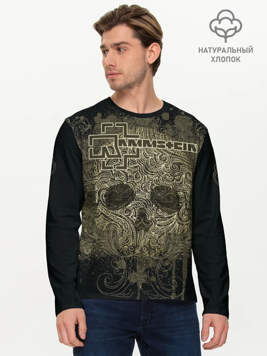 Мужской лонгслив базовый / Rammstein