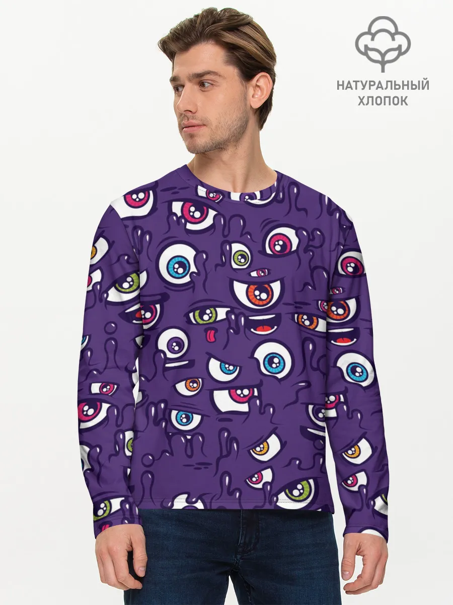 Мужской лонгслив базовый / Рой Глаз