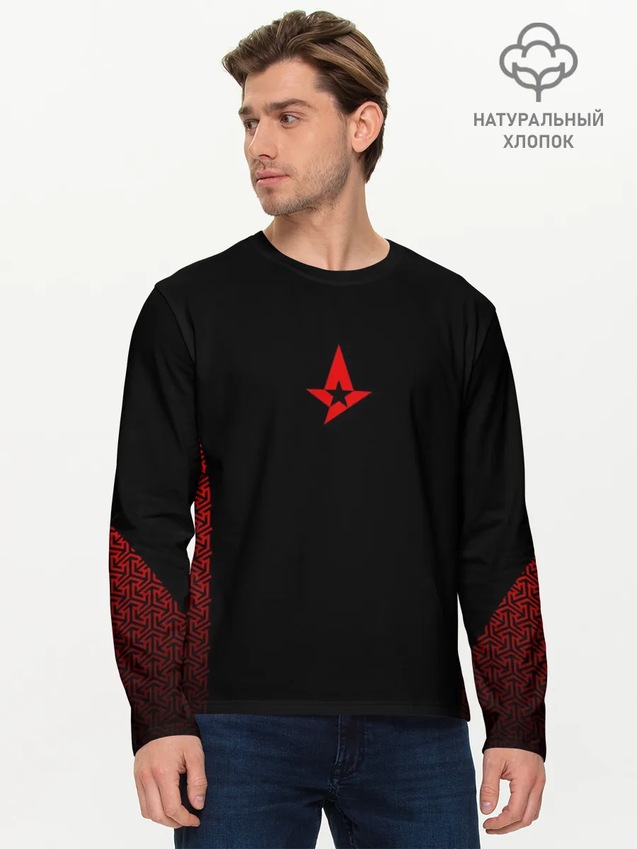 Мужской лонгслив базовый / Astralis uniform 2019