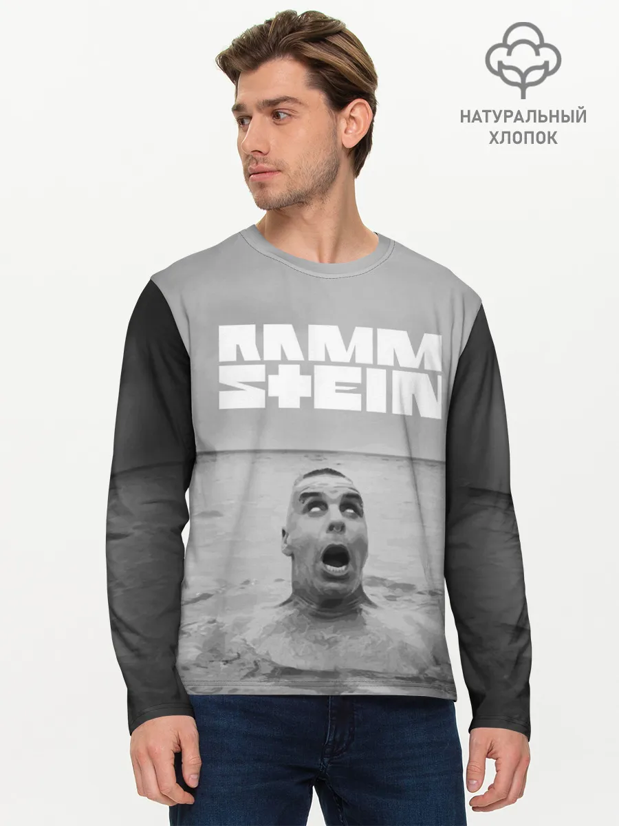 Мужской лонгслив базовый / RAMMSTEIN