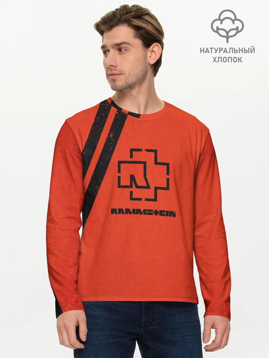 Мужской лонгслив базовый / Rammstein