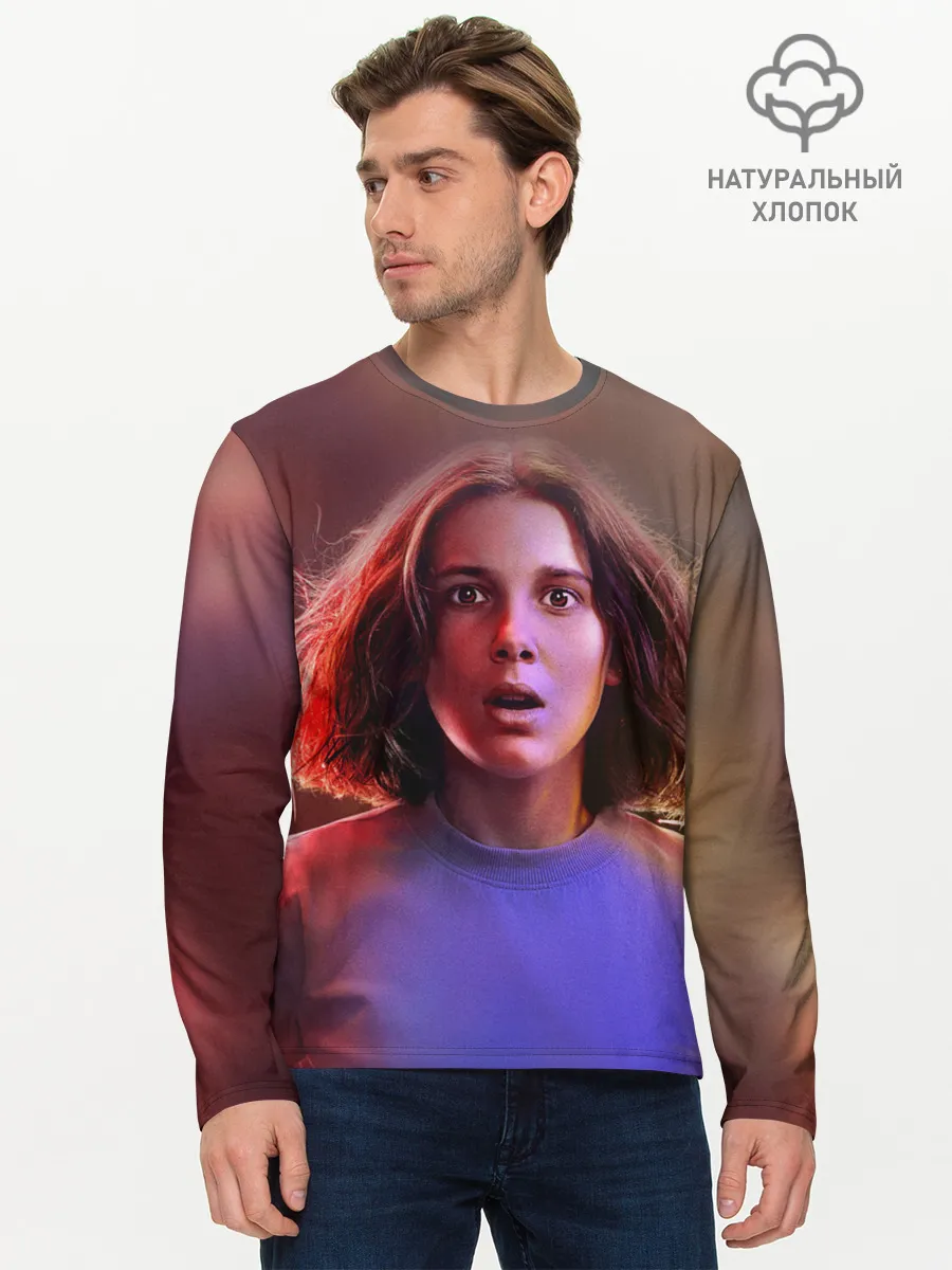 Мужской лонгслив базовый / STRANGER THINGS