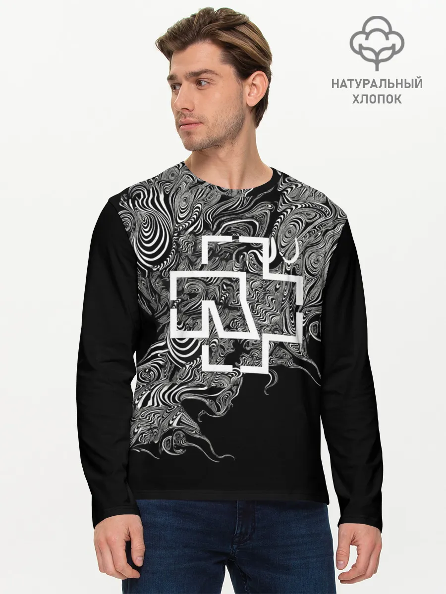 Мужской лонгслив базовый / Rammstein