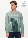 Мужской лонгслив базовый / Чернобыль