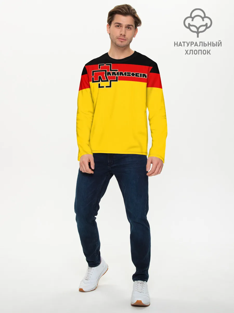 Мужской лонгслив базовый / Rammstein