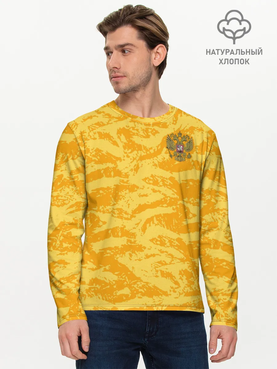 Мужской лонгслив базовый / Russia gk 19-20