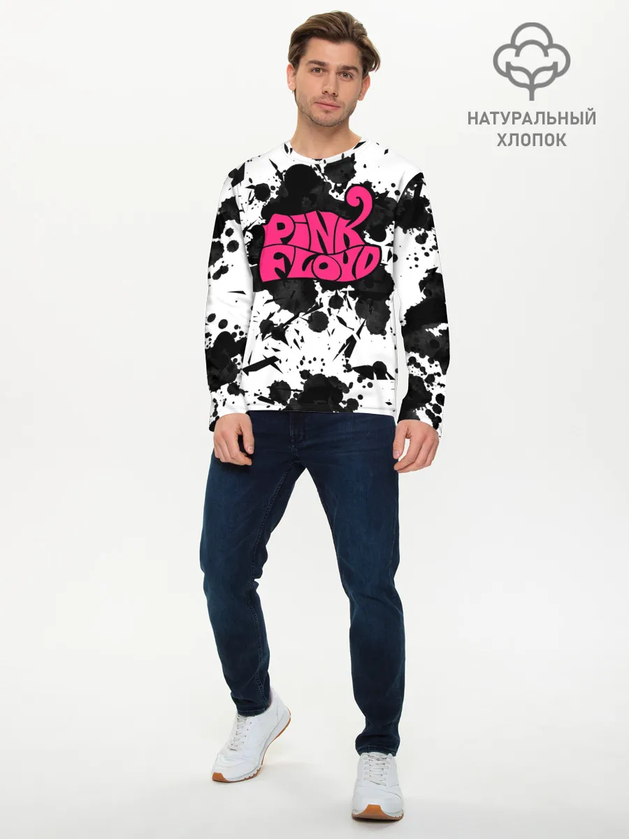 Мужской лонгслив базовый / PINK FLOYD