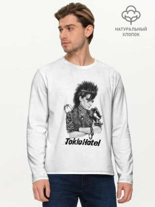 Мужской лонгслив базовый / Tokio Hotel