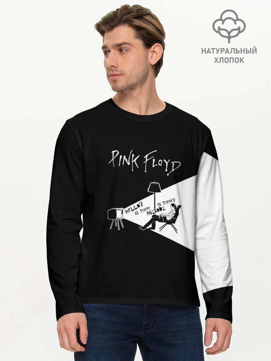 Мужской лонгслив базовый / Pink Floyd - Comfortably Numb
