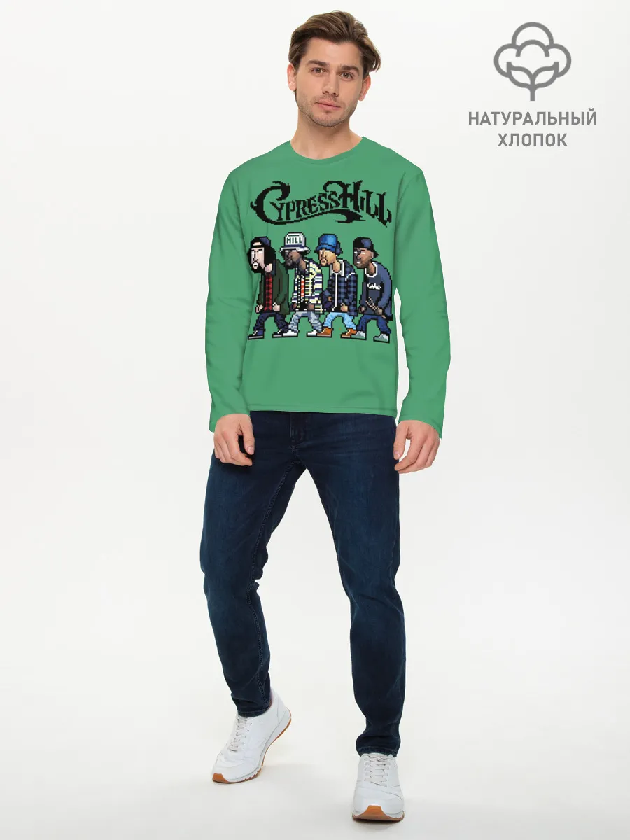 Мужской лонгслив базовый / Cypress Hill