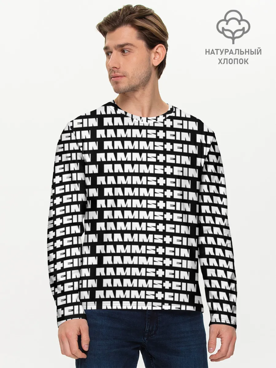 Мужской лонгслив базовый / Rammstein