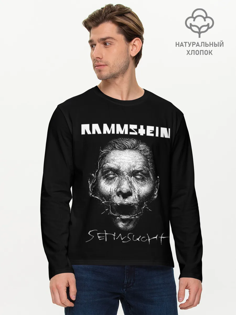 Мужской лонгслив базовый / Rammstein