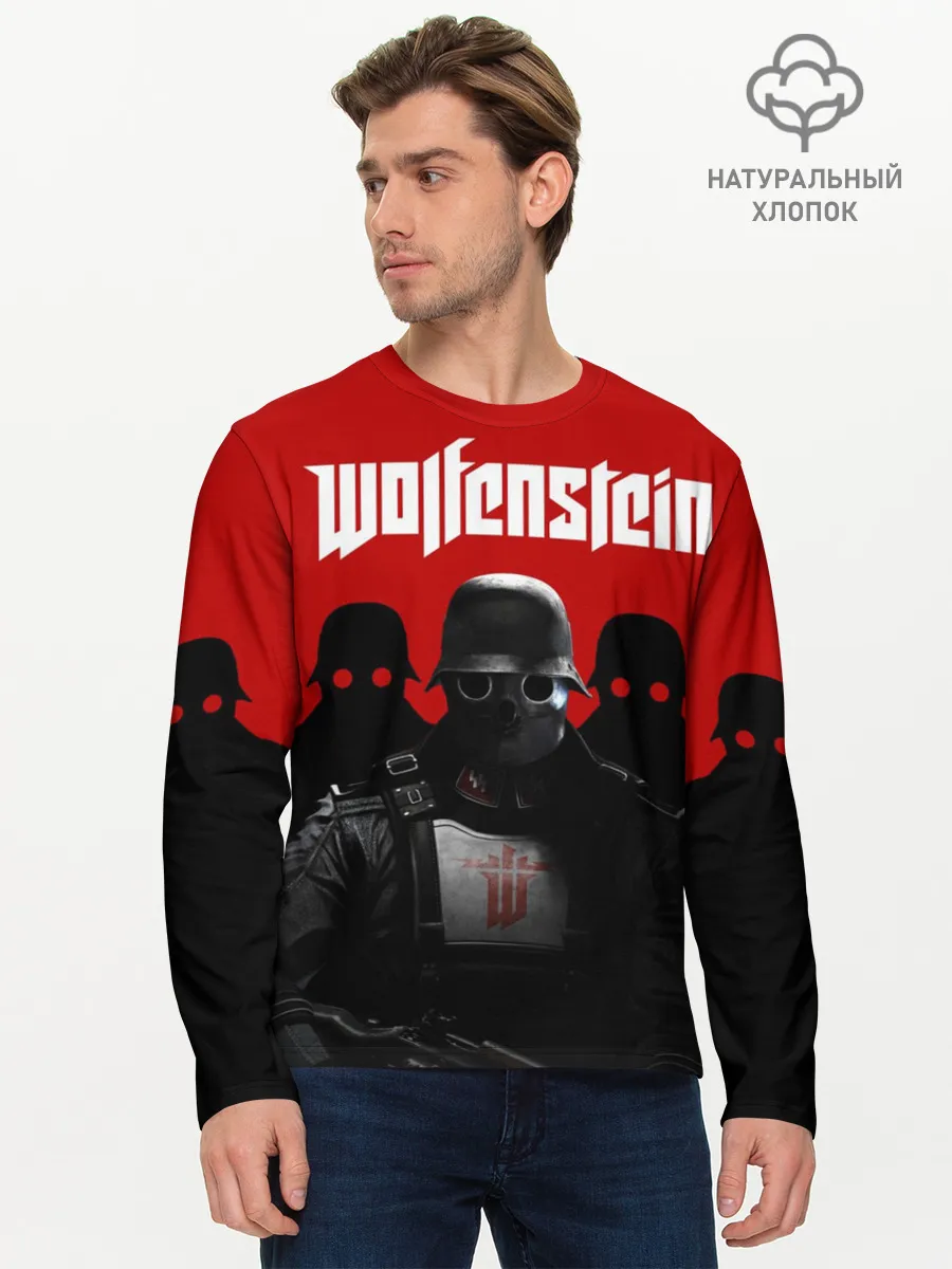 Мужской лонгслив базовый / Wolfenstein