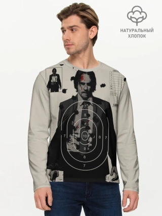 Мужской лонгслив базовый / Джон Уик 2