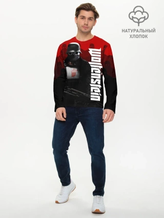 Мужской лонгслив базовый / Wolfenstein
