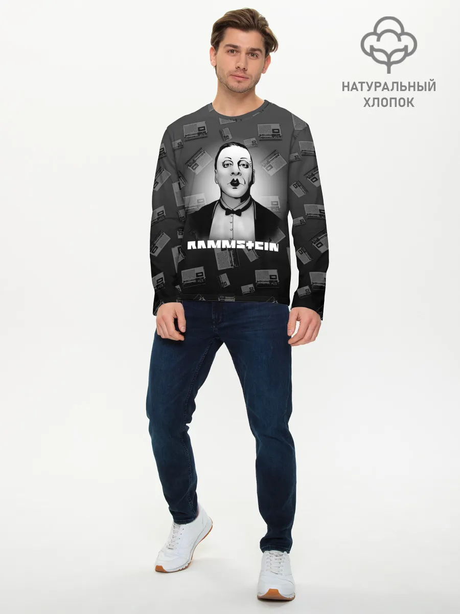 Мужской лонгслив базовый / Rammstein