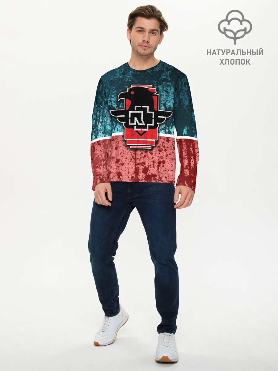 Мужской лонгслив базовый / Rammstein