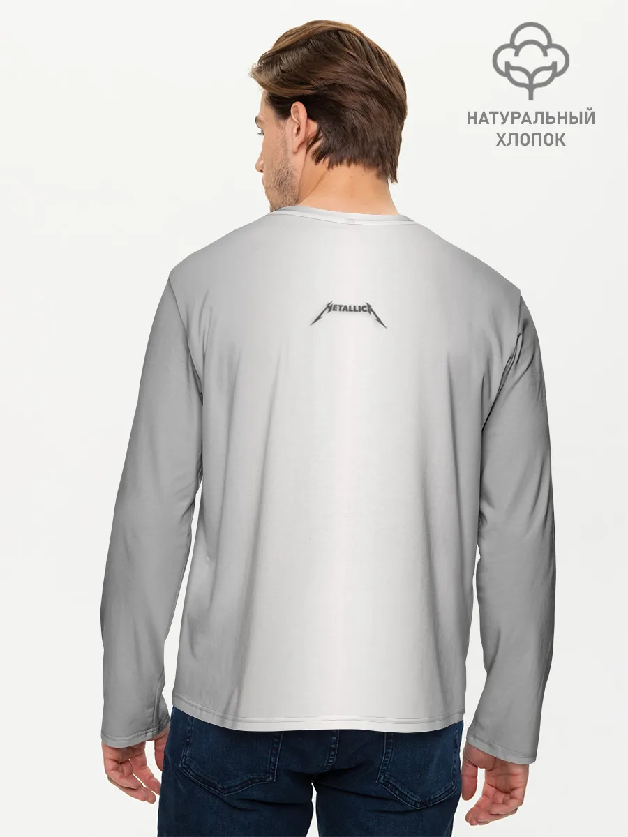 Мужской лонгслив базовый / Metallica