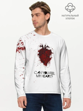 Мужской лонгслив базовый / Can You Feel My Heart - BMTH