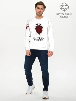 Мужской лонгслив базовый / Can You Feel My Heart - BMTH