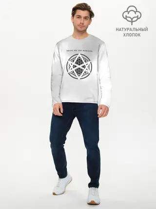 Мужской лонгслив базовый / Bring Me the Horizon