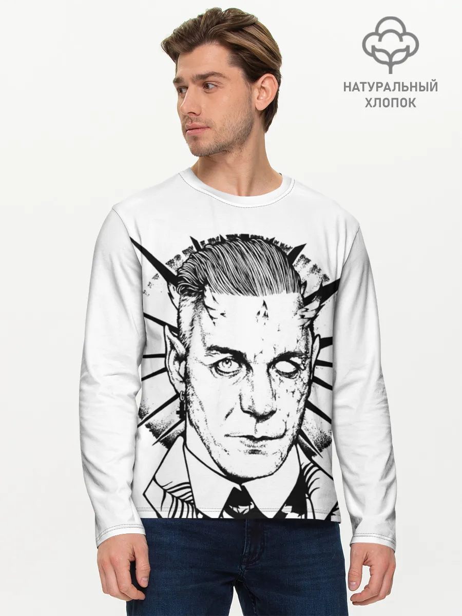 Мужской лонгслив базовый / Rammstein