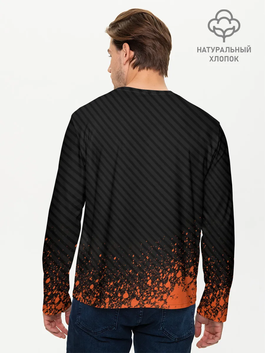 Мужской лонгслив базовый / Cyberpunk 2077