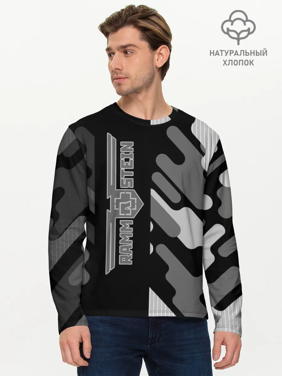 Мужской лонгслив базовый / Rammstein