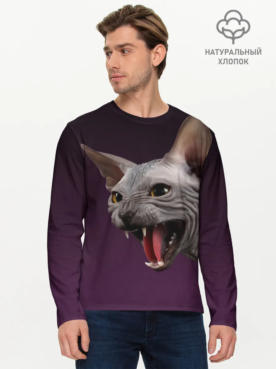 Мужской лонгслив базовый / Сфинкс