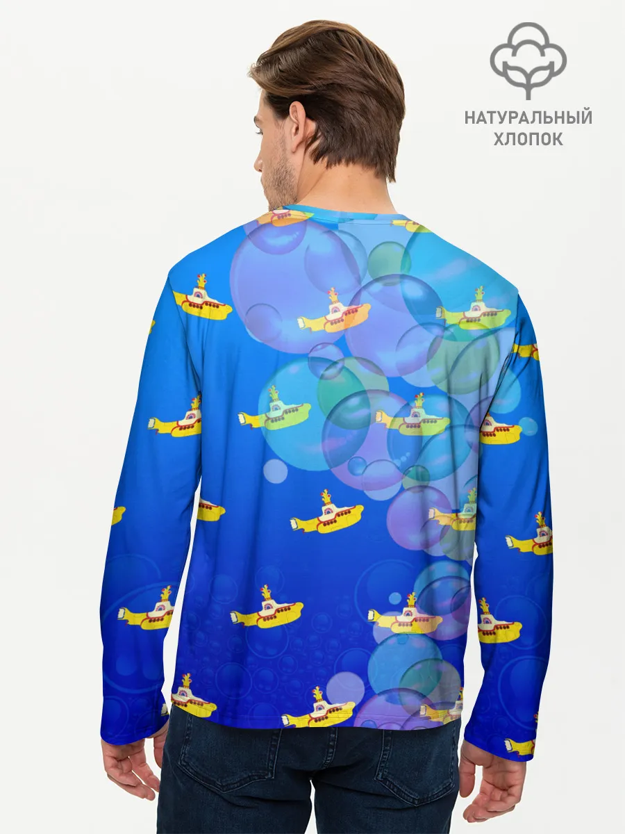 Мужской лонгслив базовый / The Beatles