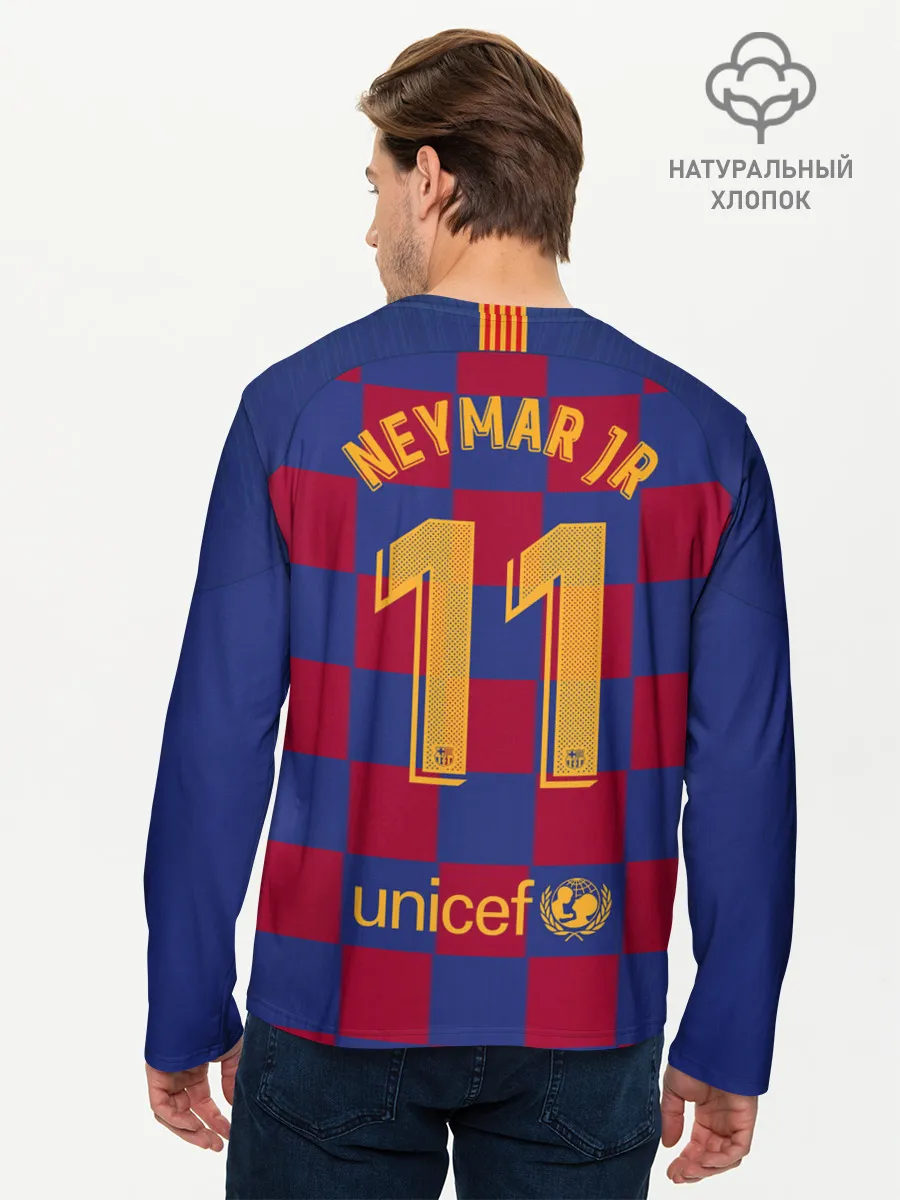 Мужской лонгслив базовый / Неймар Форма Барселона 19/20