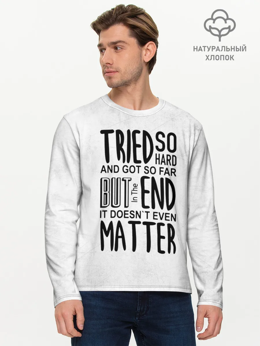 Мужской лонгслив базовый / Linkin Park - The end