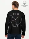 Мужской лонгслив базовый / BTS Love Yourself