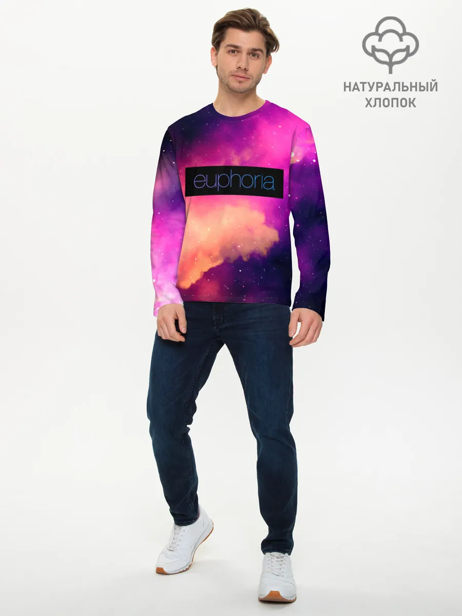 Мужской лонгслив базовый / сериал Euphoria