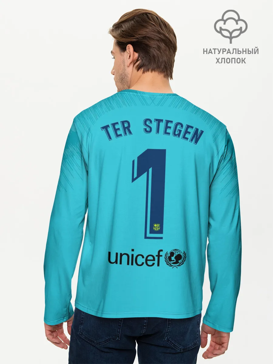 Мужской лонгслив базовый / Ter Stegen Gk 19-20